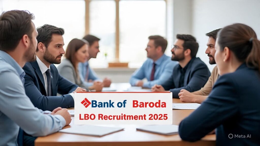 Bank of Baroda LBO Recruitment 2025